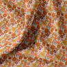 Printed Cotton CHICOREE Orange / Yellow